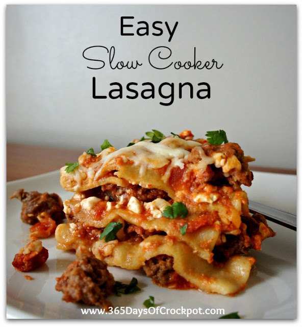Crock pot easy lasagna recipe #easydinner #crockpotmeal #slowcooker