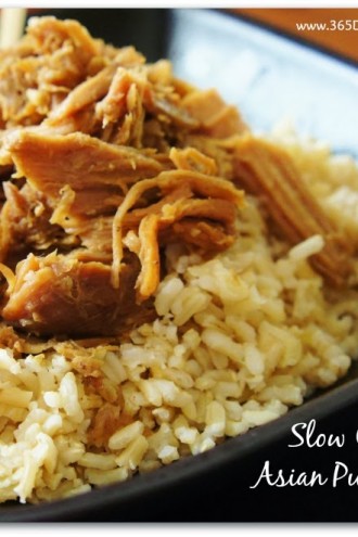 Recipe for Slow Cooker Asian Pulled Pork