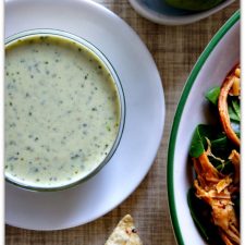 Cafe Rio Creamy Tomatillo Ranch Dressing