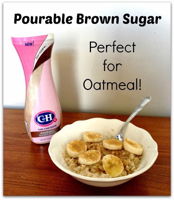 Pourable brown sugar is so easy for your oatmeal in the morning! 
