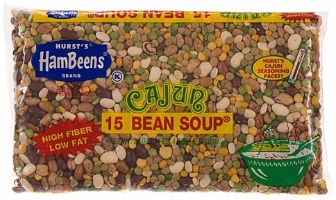 Hurst's Hambeens Cajun 15 Bean Soup is ultra cheap and high in nutrients!