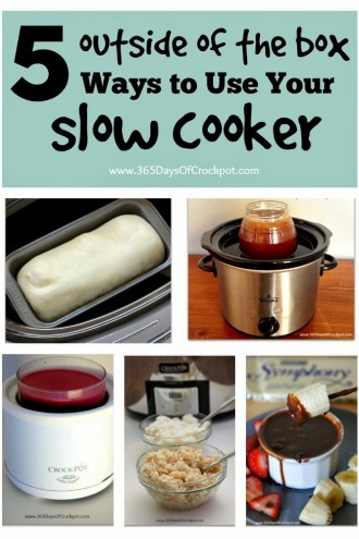 5 “Outside of the Box” Ways to Use Your Slow Cooker