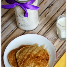 Recipe for Oatmeal Cinnamon Pancake Mix