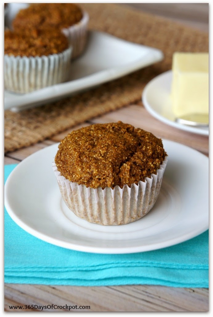Whole wheat pumpkin bran muffins--only 109 calories per muffin and totally tasty!
