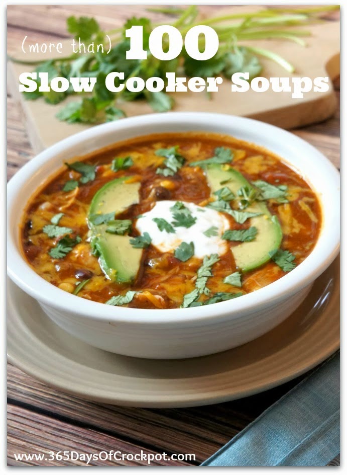 more than 100 slow cooker soup recipes 