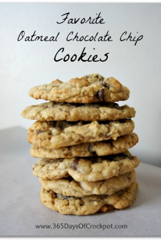 Best Recipe for Oatmeal Chocolate Chip Cookies