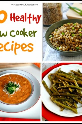 20 Healthy Slow Cooker Recipes