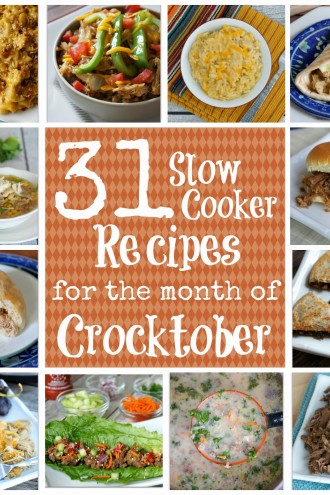 31 Slow Cooker Recipes for the Month of Crocktober