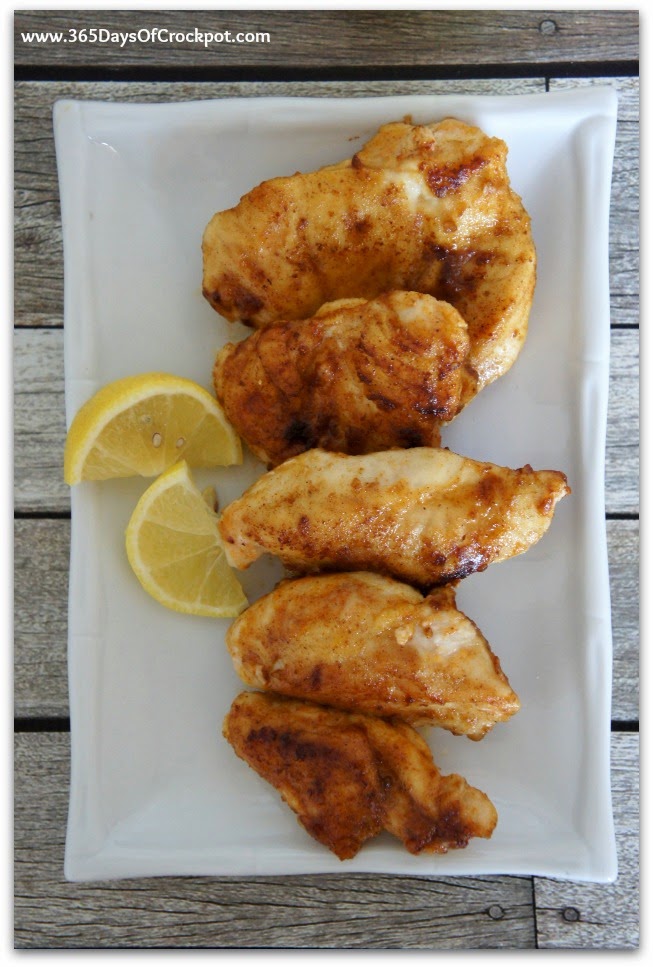 lemon chicken made in a pan with a buttery sauce that is going to knock your socks off!