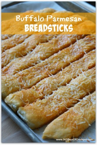 Buffalo Parmesan Breadsticks