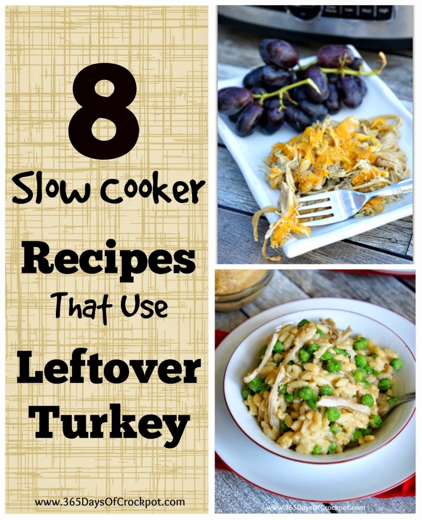 8 Slow Cooker Recipes that Use Leftover Turkey