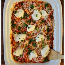 Slow Cooker Baked Ziti with Pepperoni