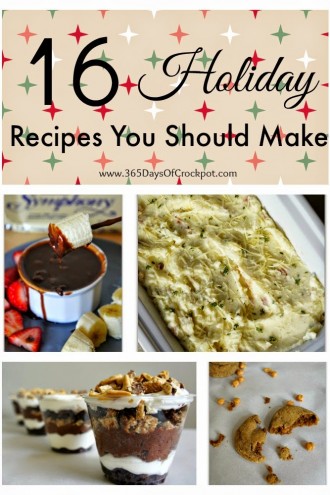 16 Recipes to Make this Holiday Season