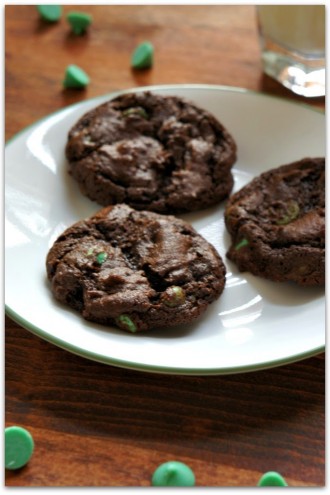 My Favorite Tip for Making Cookie Dough Ahead of Time and a Recipe for Chocolate Mint Chip Cookies