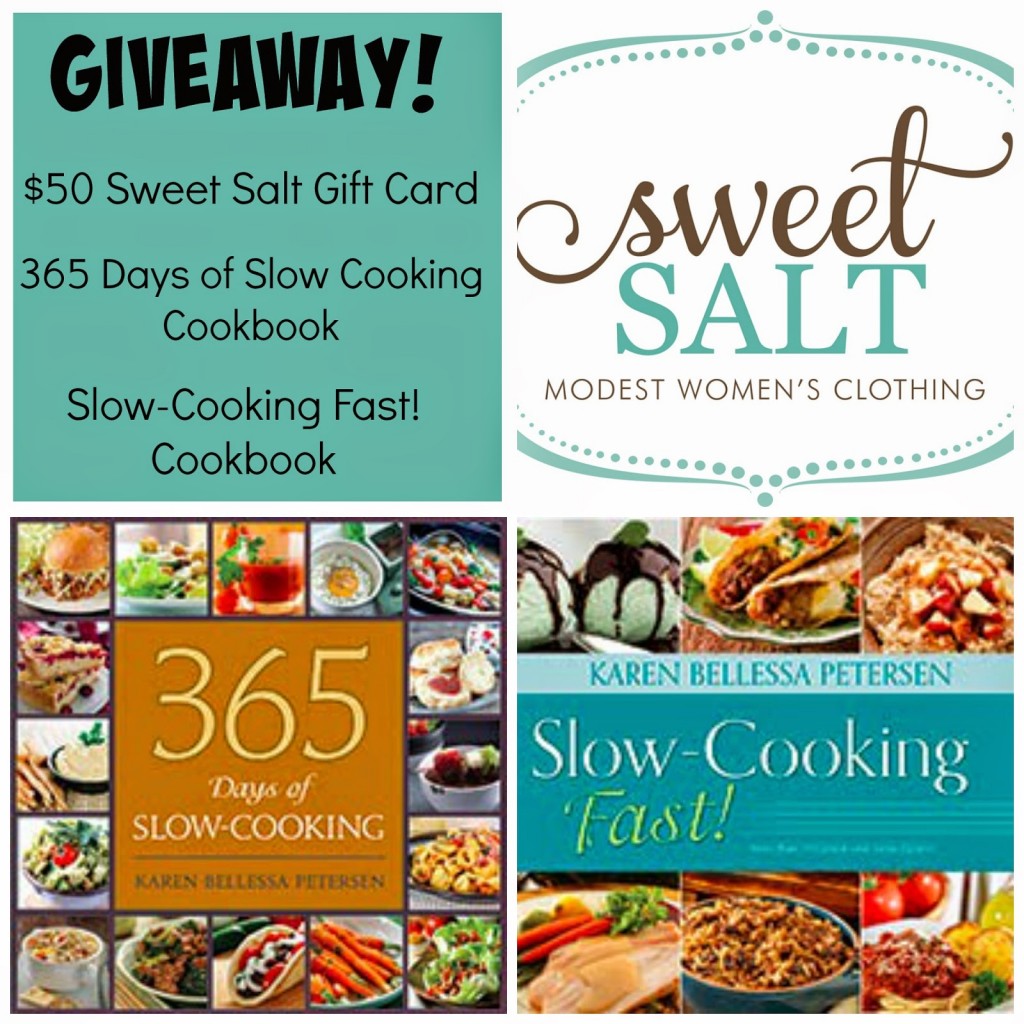 Sweet salt clothing giveaway plus 365 days of slow cooking and Slow Cooking Fast!