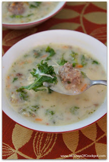 Slow Cooker Parmesan, Sausage and Kale Soup like Kneaders soup except even better!
