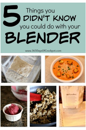 5 Things You Didn’t Know You Could Do With Your Blender! (with video)