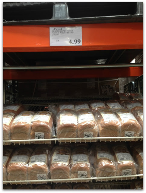 Whole wheat bread at costco is a better deal than at a normal grocery store.
