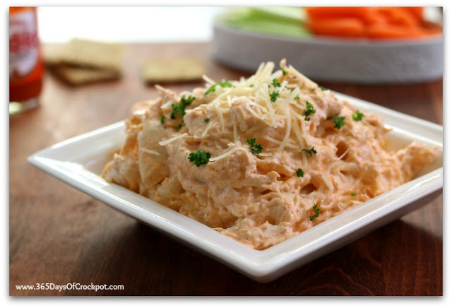 Instant Pot Buffalo Chicken Dip--A seriously addictive, 3-ingredient buffalo chicken dip made in your electric pressure cooker. A perfect party food!