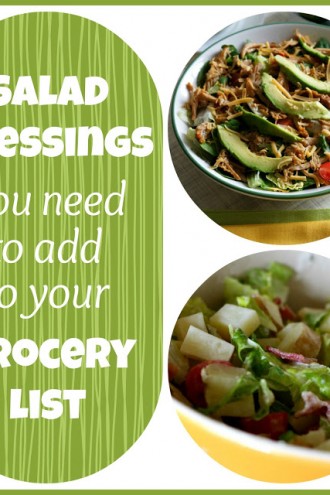 4 Salad Dressings/Dips That You Need to Add to Your Grocery List