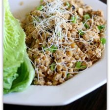 Slow Cooker PF Chang's Chicken Lettuce Wraps