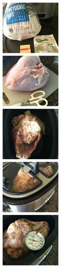 How to cook a turkey breast in the crockpot...it's so easy and the turkey turns out moist and tender every time.