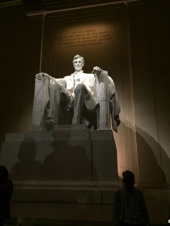 In this temple as in the hearts of the people for whom he saved the Union, the memory of Abraham Lincoln is enshrined forever.