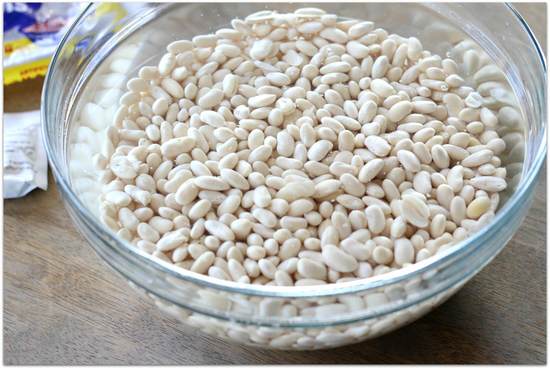 Soak the great northern beans overnight for best results
