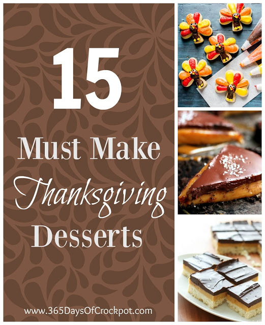 Looking for some good Thanksgiving dessert ideas? Look no more. I've got you covered. All of these are great Thanksgiving desserts that will be winners at your turkey day!