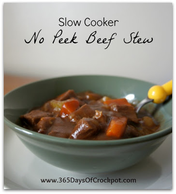 Slow cooker beef stew freezer meal
