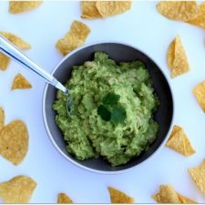 White Bean Avocado Guacamole Dip