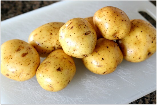 Recipe for yellow potatoes in the crockpot