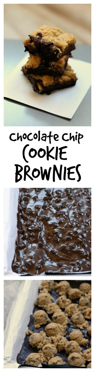 recipe for chocolate chip cookie brownies (gluten free)