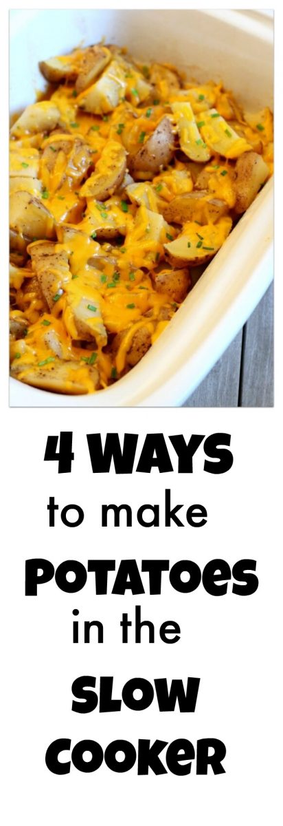 4 delicious ways to make potatoes in the slow cooker