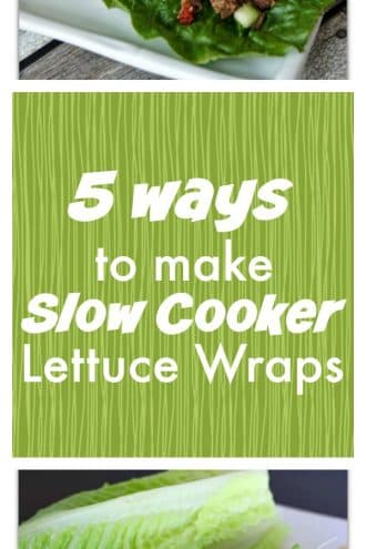 5 ways to make slow cooker lettuce wraps