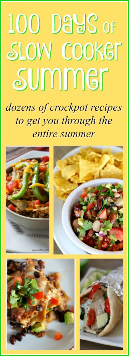 00 days of slow cooker summer. Dozens of slow cooker recipes to get you through the entire summer.