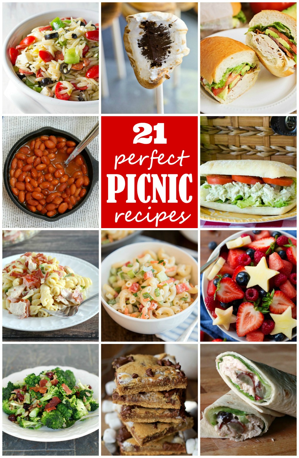 21 perfect picnic recipes