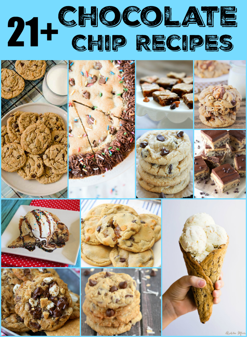 All sorts of chocolate chip cookie recipes that will blow your socks off