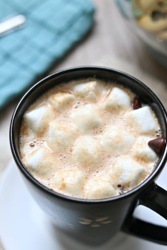 Slow Cooker Peanut Butter Hot Chocolate