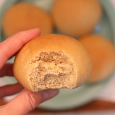 100% Whole Wheat Dinner Rolls