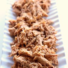 Instant Pot or Crockpot Shredded BBQ Cream Cheese Chicken Recipe