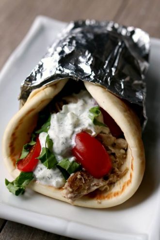 Instant Pot Chicken Gyros
