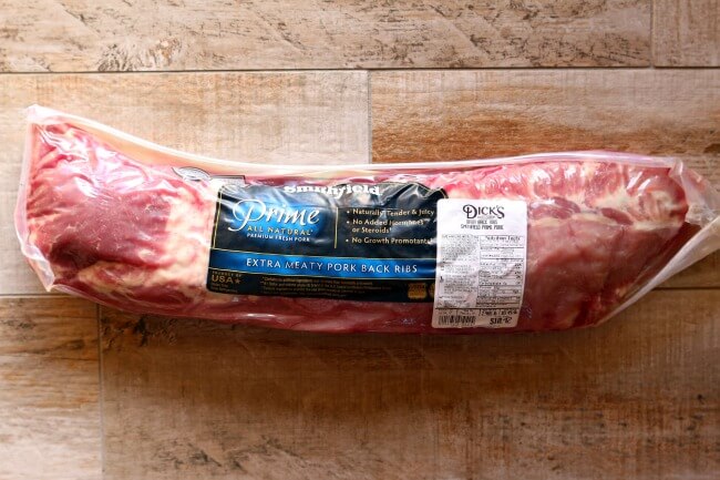 smithfield prime pork back ribs