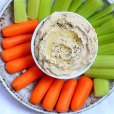 Instant Pot White Bean Garlic Hummus