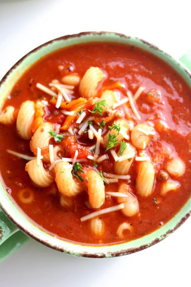 Instant Pot Pasta e Fagioli Soup - 365 Days of Slow Cooking and ...
