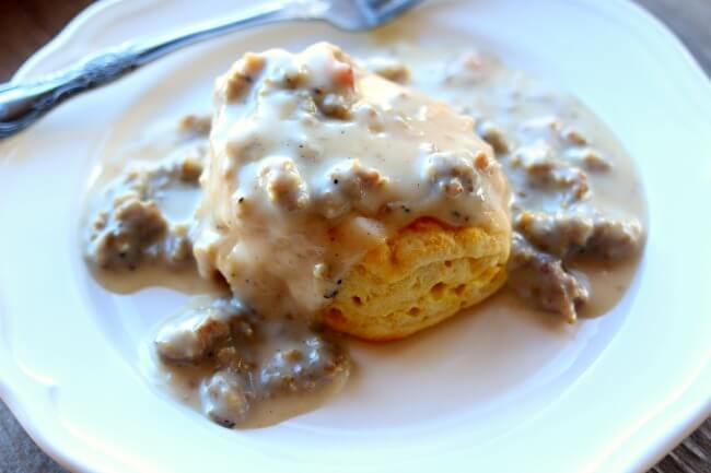 gravy and biscuits