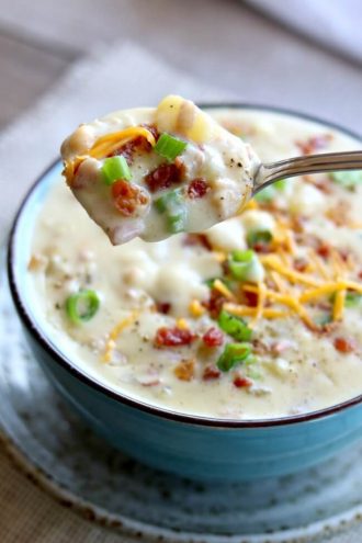 Instant Pot Loaded Baked Potato Soup