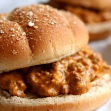 Slow Cooker Creamy Sloppy Joes