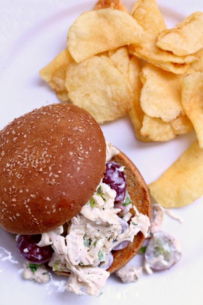 Chicken Salad Sandwich: top 25 American Instant Pot recipes that you should try out soon