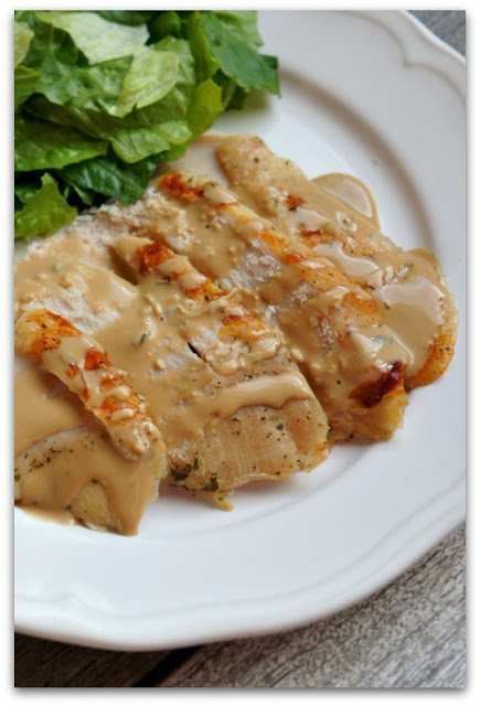 Instant Pot Bone-in Turkey Breast--Making a turkey breast in the Instant Pot couldn't be easier! This recipe has just 3 main ingredients and can be cooked from start to finish in less than an hour. Plus you can make gravy with the drippings.